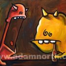 Drink More 36x24- a canvas print by Adam North