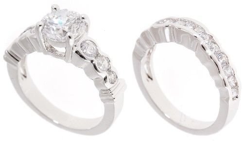 18k Gold Plated Wedding ring set (any size)