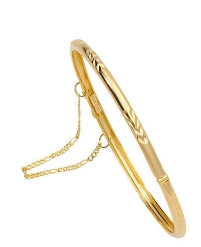 18K Gold Laminate Bangle