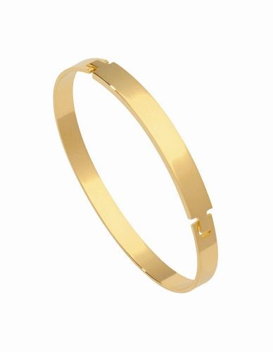 18K Gold Laminate Bangle