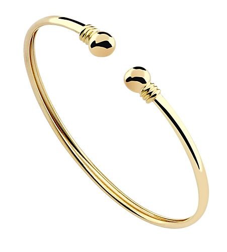 18K Gold Laminate Bangle