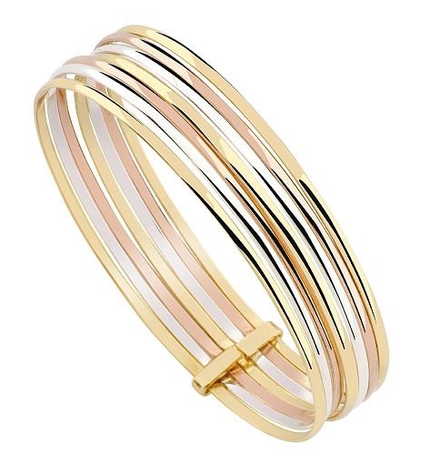 18K Gold Laminate Bangle