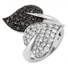 Exquisite Black Diamond Ring