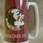 Large thermal Seminole Florida State mug/cup