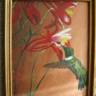 Acrylic painting Hummingbird