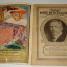 Vintage cookbooks and almanac Metropolitan and Rawleigh's