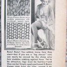 Vintage X-Bazin hair remover print ad