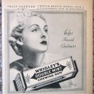 Vintage 1937 Wrigley's chewing gum print ad