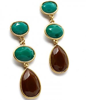 pear cut earrings