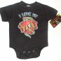 NEW BLACK ONESIE OR TODDLER TEE "I LOVE MY DADDY"