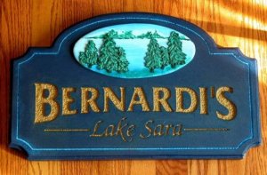 custom personal name sign