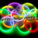 100 8" Glow Stick Bracelets