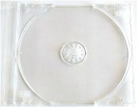 CD Jewel Box w/ Tray (Assembled, Clear Tray) - 100 qty