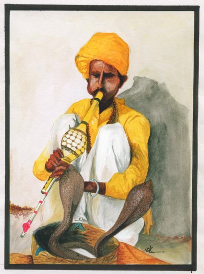 The snake charmer
