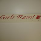 "Girls Rein!" Ribbon Board
