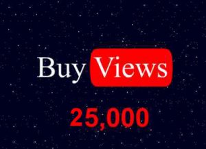 Youtube Views Video View Unique and Guaranteed. 25,000 views