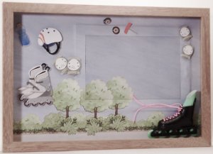 Rollerblades Picture/Photo Frame 8167
