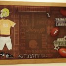 Yellow Football Uniform Picture/Photo Frame 29-013 Yellow Football Uniform Picture/Photo Frame 29-013