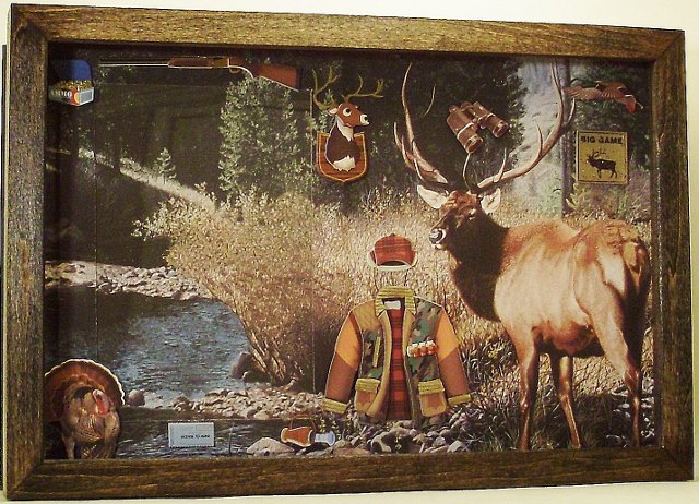 Hunting Picture/Photo Frame 8233