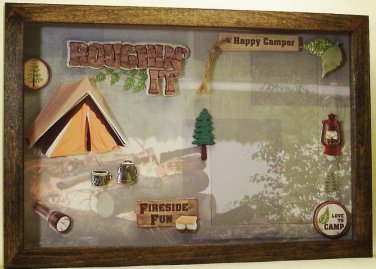 Camping Picture/Photo Frame 8241