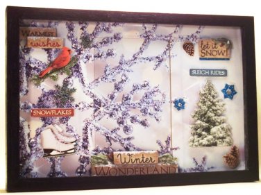 Winter Picture Frame  5047