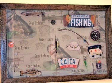 Fishing Picture/Photo Frame 8261
