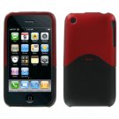 Apple iPhone 3G Red/Black Shell Cover