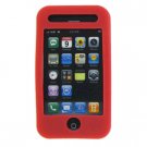 Apple iPhone 3G Silicon Skin Red