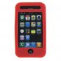 Apple iPhone 3G Silicon Skin Red