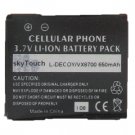 LG VX8610/Decoy Std 650mah Lith Bat