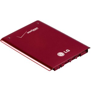 LG VX8550 Chocolate Std Battery Dk Red
