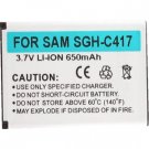 Samsung C417 STD 650mAh LithIon Battery