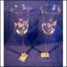 Sam's Town Heart Champagne Glasses