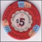 Flamingo Laughlin $5 Chip