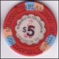 Flamingo Laughlin $5 Chip