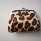 Animal Print Clutch Coin Purse