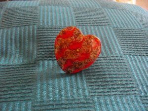 BIG Heart Ring
