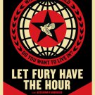 Shepard Fairey Obey Giant Let Fury Have The Hour Art Limited Edition