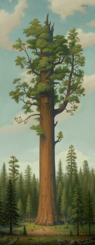 Mark Ryden General Sherman Sequoia Giant Forest Hikers OOP