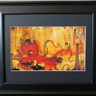 Camille Rose Garcia The Fall Red Octopus Art Camille Rose Garcia The Fall Red Octopus Art