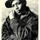 Shepard Fairey Chuck D Black Steel Signed & Numbered Lithograph w/ COA Shepard Fairey Chuck D Black Steel Signed & Numbered Lithograph w/ COA