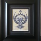Shepard Fairey Obey Giant "Lotus Ornament" Framed Lithograph Art Card