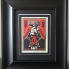 Shepard Fairey Obey Giant "Obey Hammer" Framed Lithograph Art Card