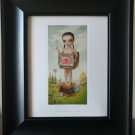Mark Ryden "Puella Animo Aureo" Framed Limited Edition Lithograph Print