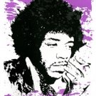 Mr. Brainwash Jimi Hendrix Purple Haze Rock and Roll Pop Graffiti Art Tattoo