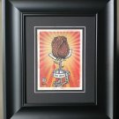 Shepard Fairey Obey Giant "Rise Above" Framed Lithograph Art Card