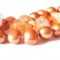 Bronze Freshwater  Pearl and Citrine Necklace
