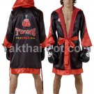 TWINS Fighter Robes - FTR-3 Black Red Trim