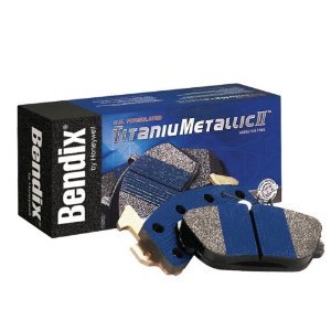 Bendix MKD702SUV Titanium Metallic2 Disc Brake Pad Set
