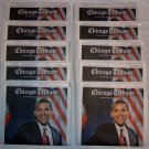 Lot of 10 CHICAGO TRIBUNE BARAK OBAMA NEWSPAPERS 11/5/08